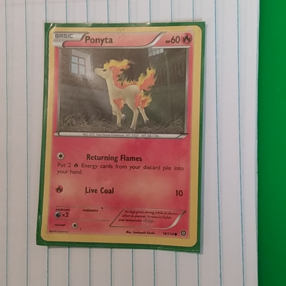 3 Ponyta Pokemon Collectable Cares - Picture 2 of 3